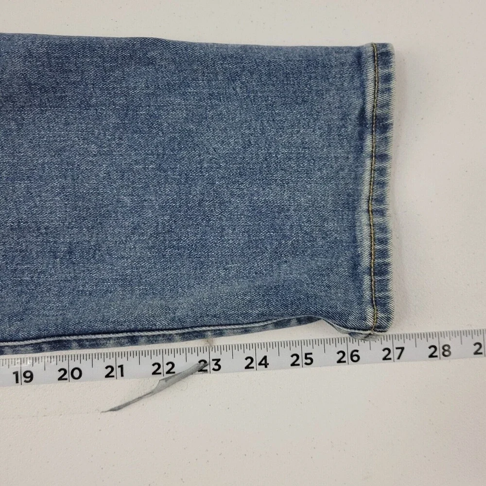 NWT Pacsun curve straight jeans size 26 wonmens 1851 blue denim 26x27‎